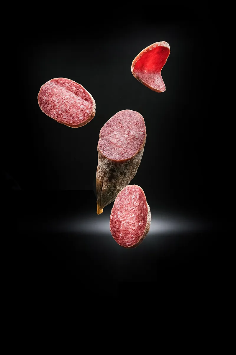 Salame lardellato